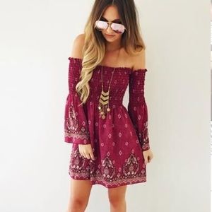 Strapless/Over The Shoulder Dress